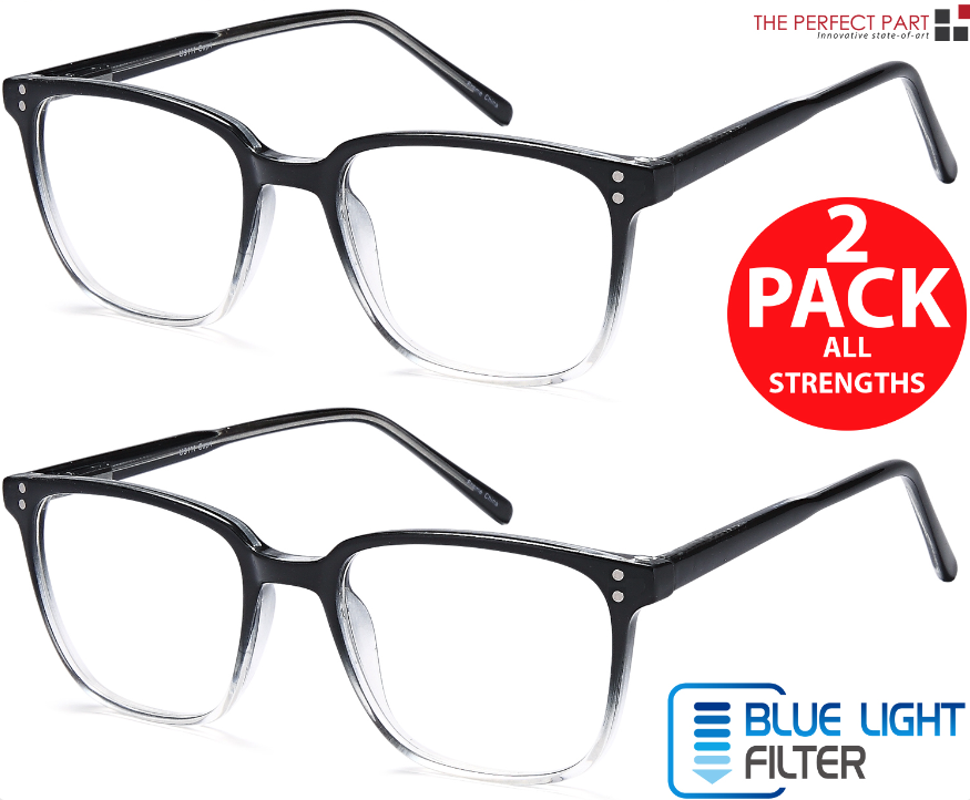 2 Pack Blue Light Blocking Glasses