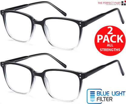 2 Pack Blue Light Blocking Glasses